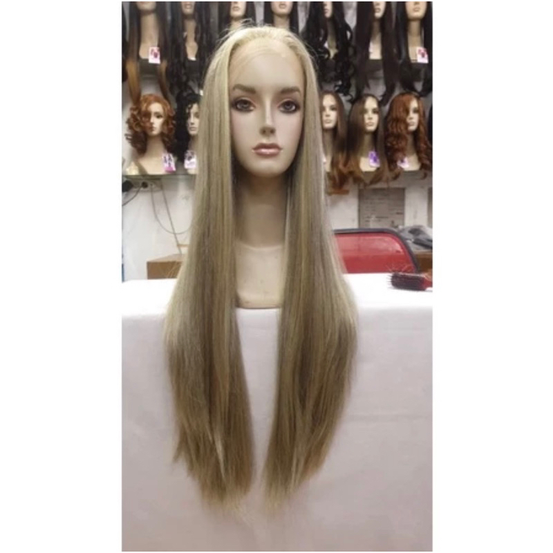 Barbie Dirty Blonde Half Lace Wig PRELOVED