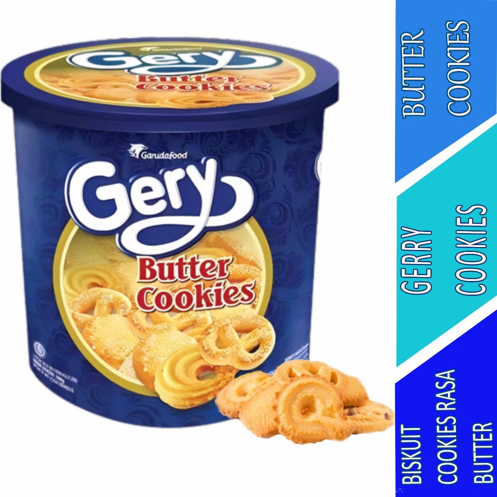 

Biskuit Cookies Aroma Butter - Gerry - Biskuit Butter Cookies - 300gr