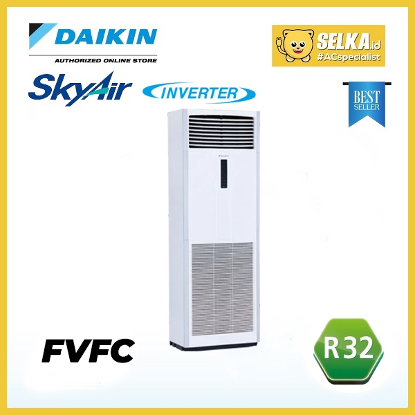 AC DAIKIN FVFC125AV14 AC FLOOR STANDING 5 PK INVERTER SKY AIR 3 PHASE