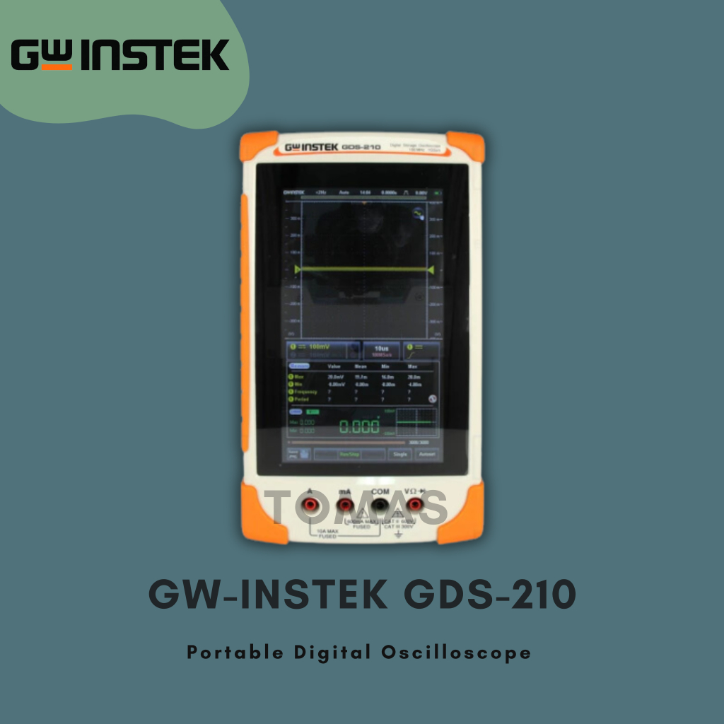 Portable Digital Oscilloscope DMM GW-Instek GDS-210