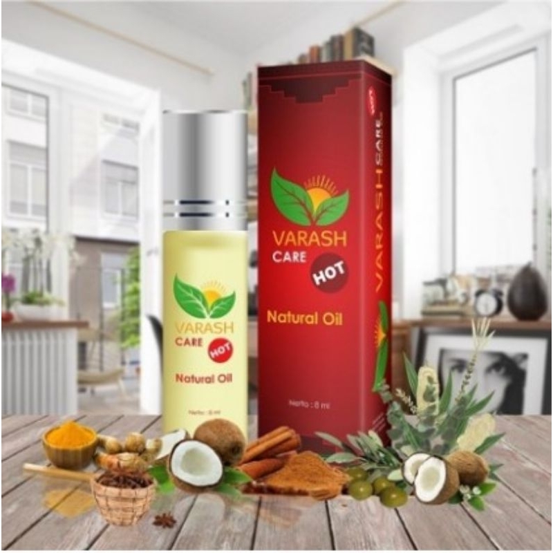 Varash Care Hot Natural Oil Roll On 8 ml