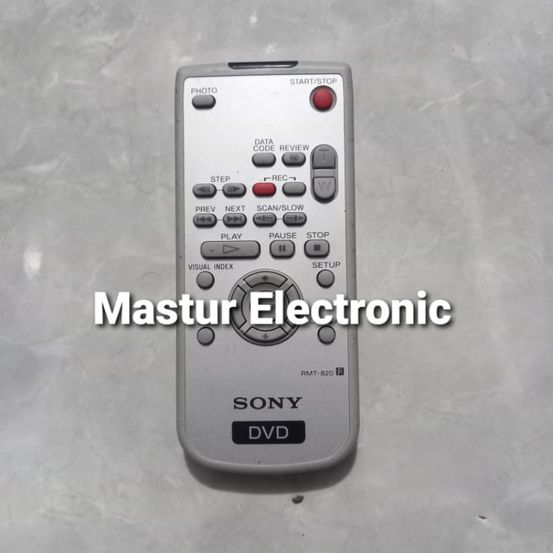 REMOTE REMOT DVD SONY RMT-820
ORIGINAL