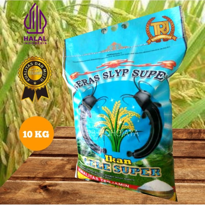 

BERAS SLYP SUPER PREMIUM CAP IKAN LELE SUPER 10 KG