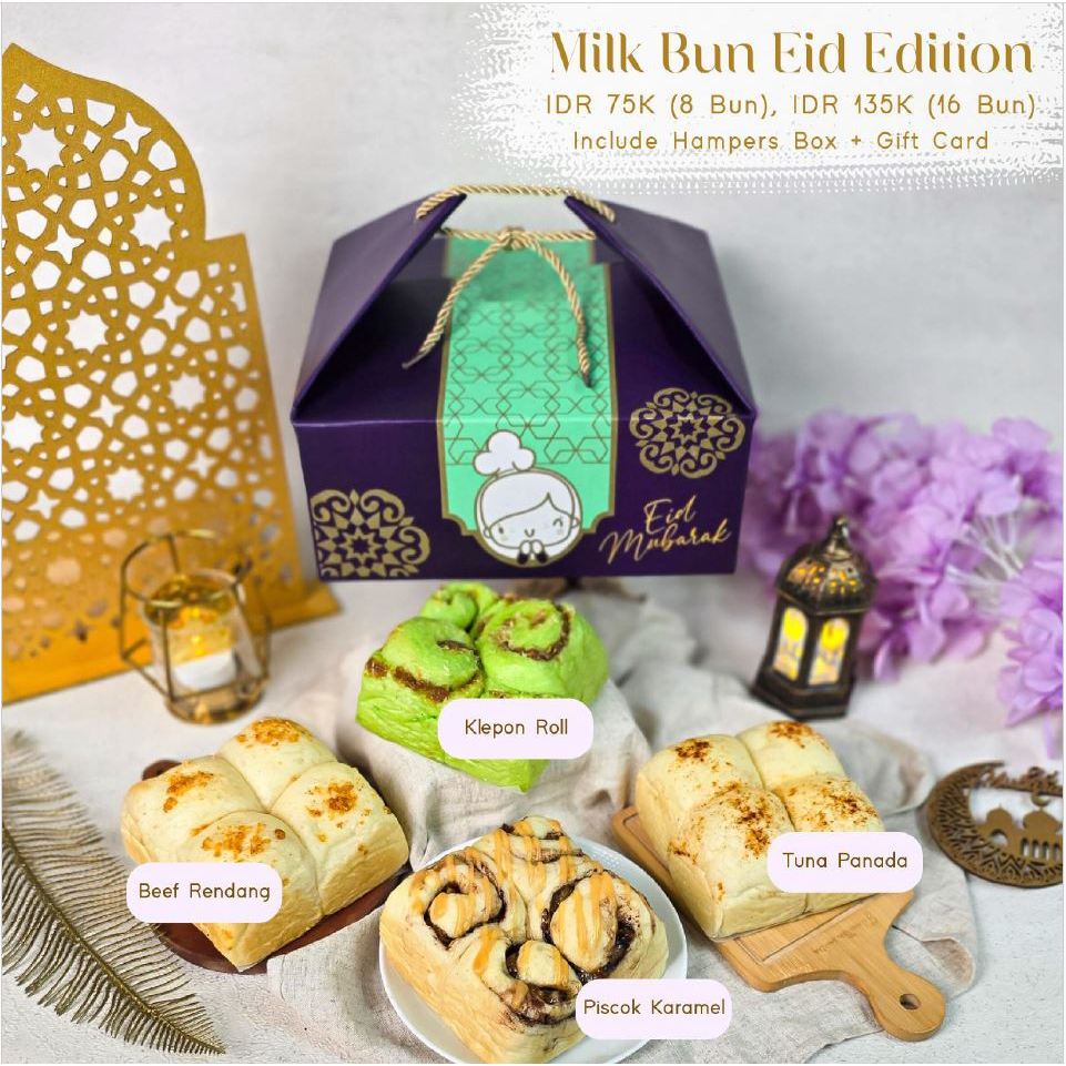 

Parsel Hampers Lebaran - Roti Sobek Japanese Milk Bun (Dapat pilih tanggal kirim via Chat Admin)