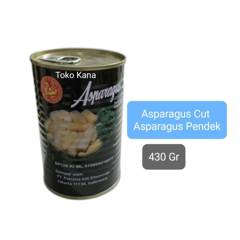 

Asparagus Cut / Asparagus Pendek Kaleng Naga 430 Gram