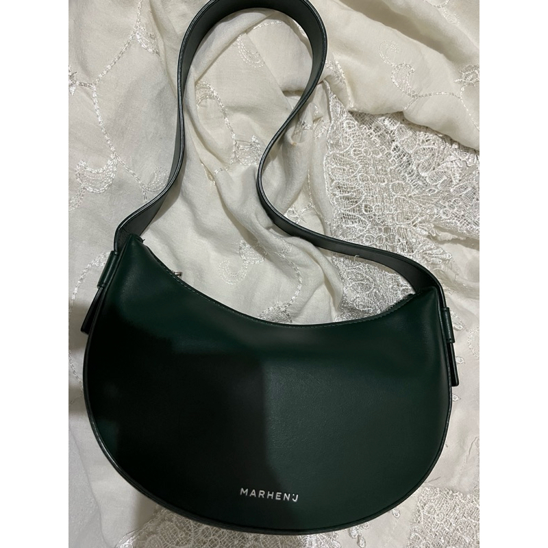 marhenj tas preloved hijau tua