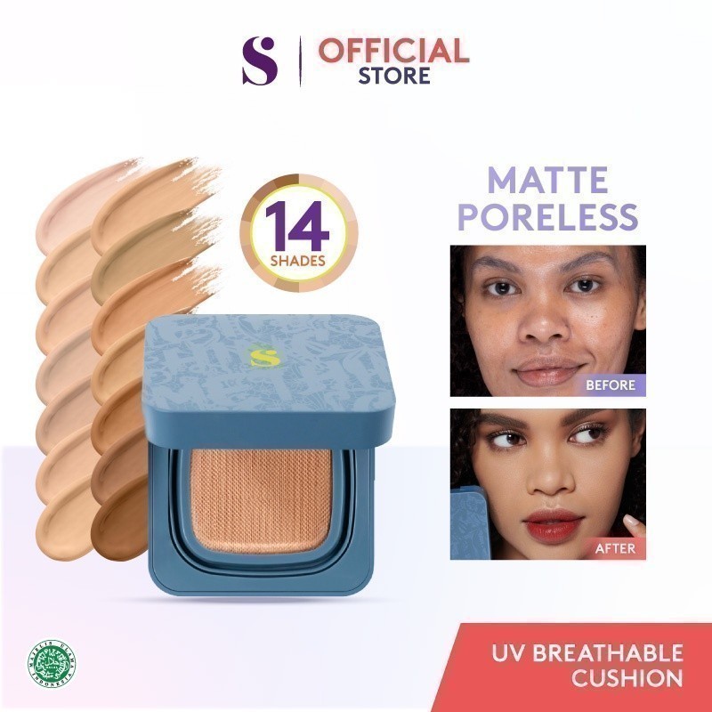 Somethinc Hooman Cushion Breathable Cushion SPF 35 PA++++ | Hooman Cushion | Cushion Matte | Cushion