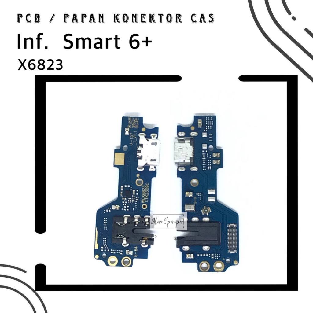 PCB INFINIX X6823 - INFINIX SMART 6+ - PAPAN KONEKTOR CAS