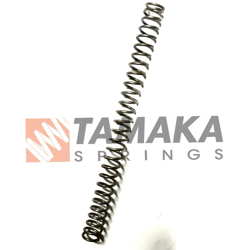 per Spring pegas Tekan OD 15mm Kawat 2mm Panjang 180mm Baja
