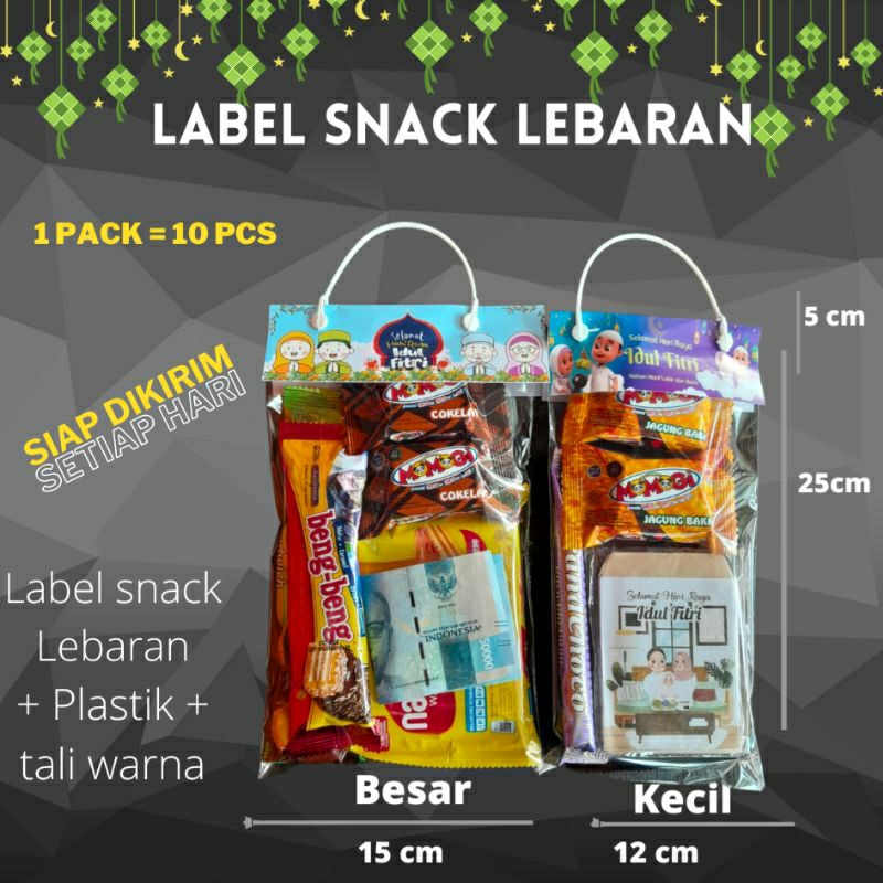 

TAS PLASTIK SNACK LEBARAN | TAS LEBARAN | HAMPERS LEBARAN | TAS SNACK LEBARAN MURAH