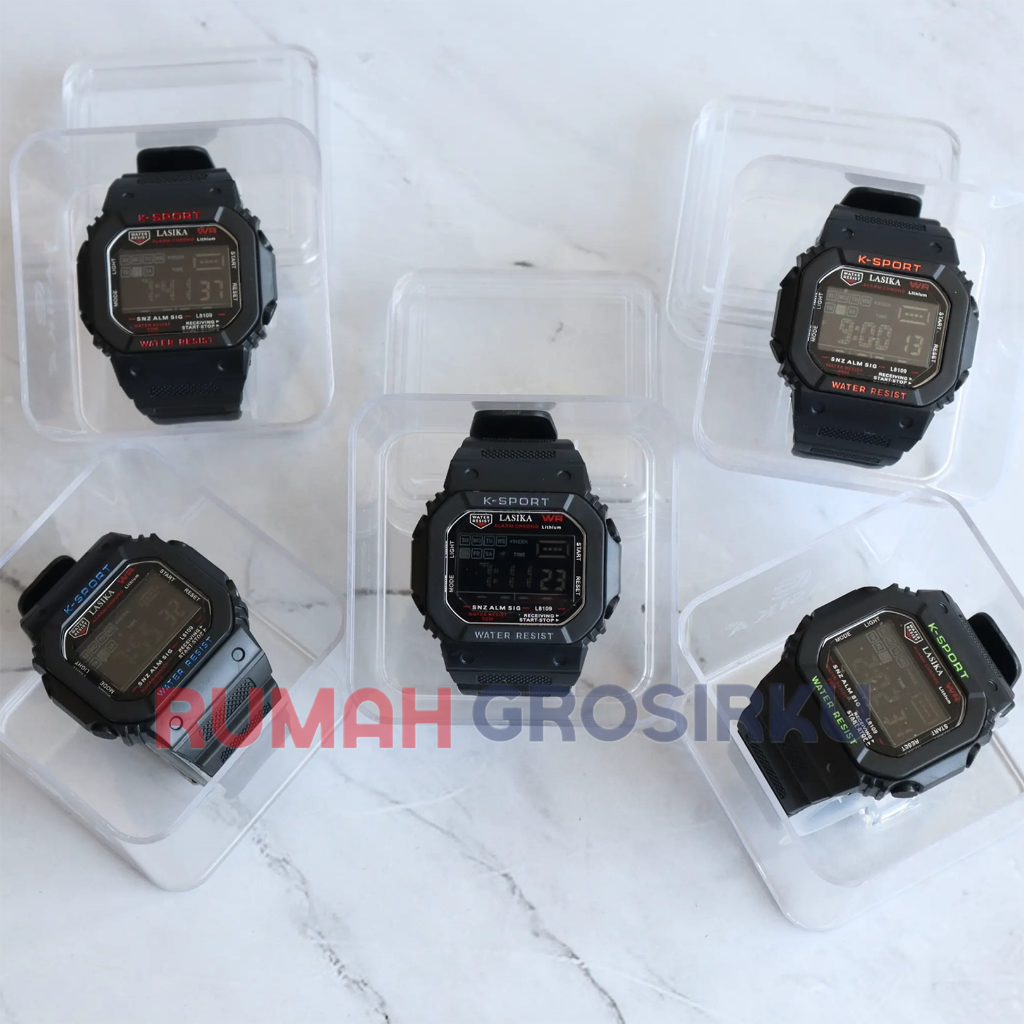 Jam Tangan Lasika L8109 Sport Digital Pria Water Resistant