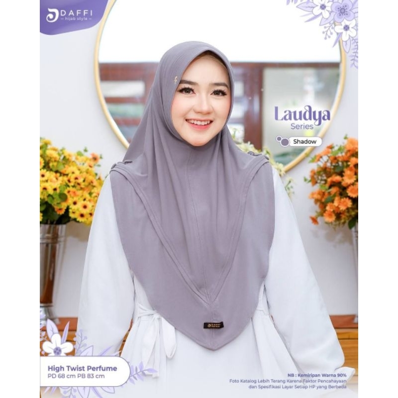 Daffi Hijab Laudya instan Jilbab Anti gerah