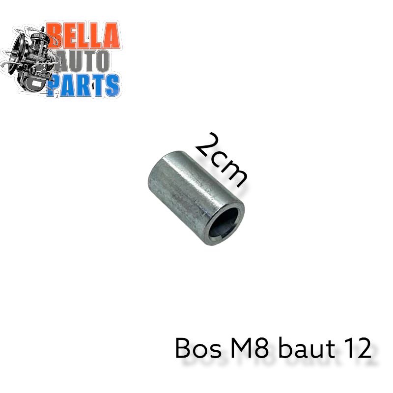 BOSH BUSING M8 BAUT 12 PANJANG 2cm