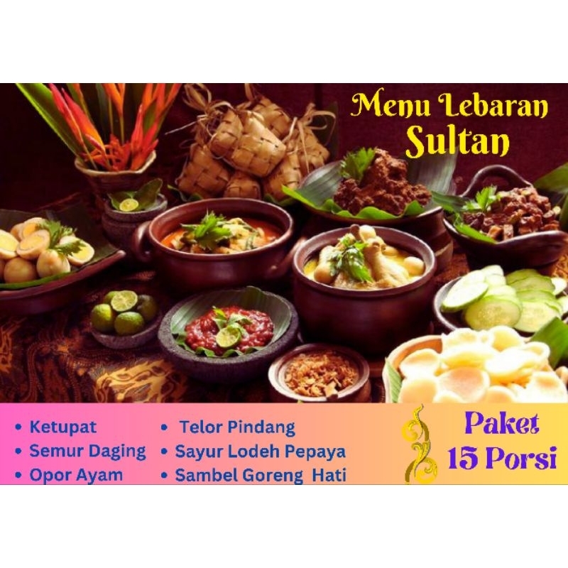 

Paket Catering Ketupat Lebaran Sultan