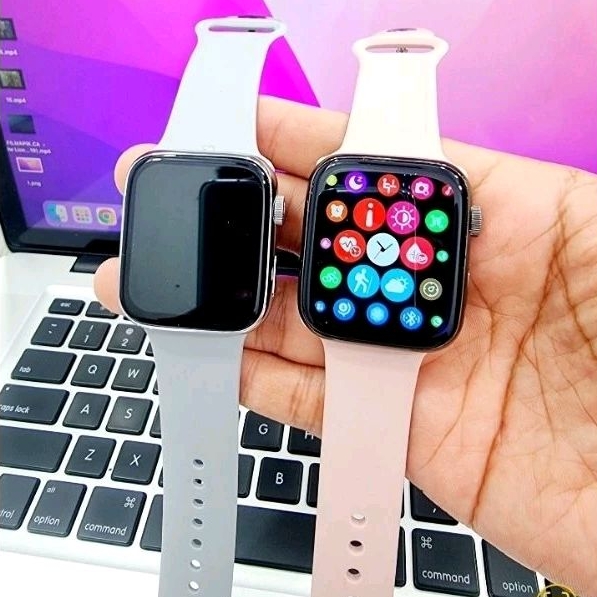 Smartwatch i8 Ultra Pro Jam Pintar Elegant Stainlis & Fullscreen