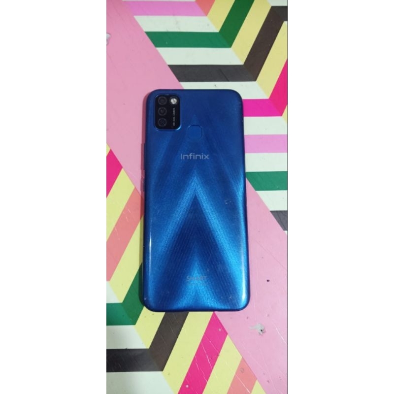 infinix smart 5 minus lcd mesin hidup normal