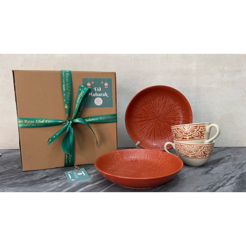 

HAMPERS LEBARAN - PIRING KERAMIK - TERRACOTTA SERIES