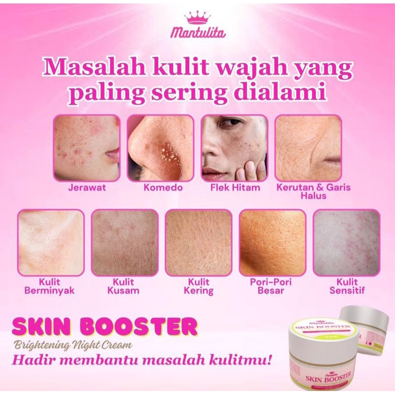 CREAM BOOSTER MANTULITA BPOM