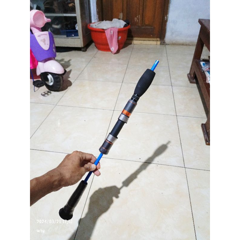 handgrip+reelseat spinning joran jigging master custom