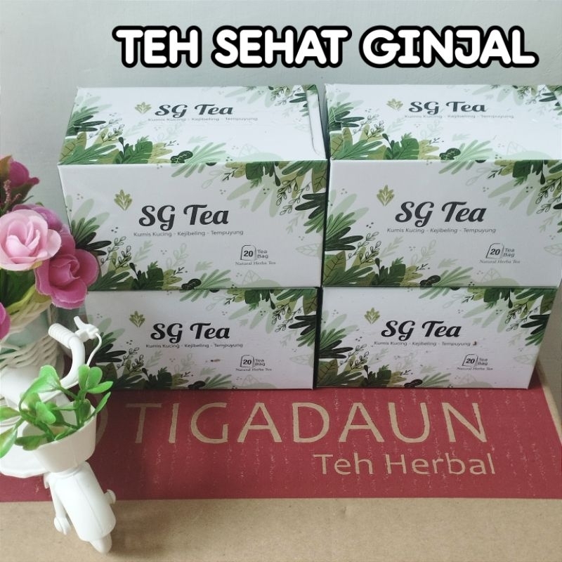 

SG Tea Sehat Ginjal Teh Kumis kucing keji beling & Tempuyug