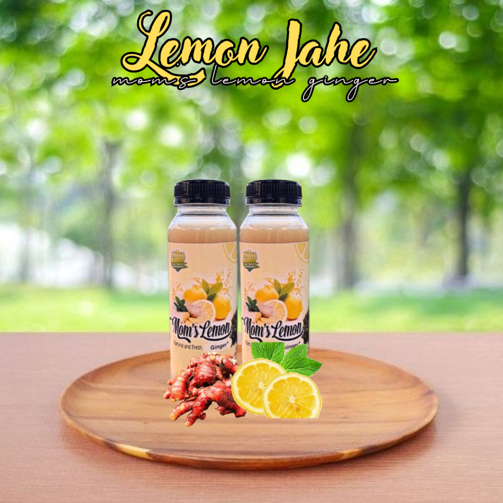 

Lemon Ginger Original By Moms Honey Dapat Meredakan Mual / Ukuran 250ml