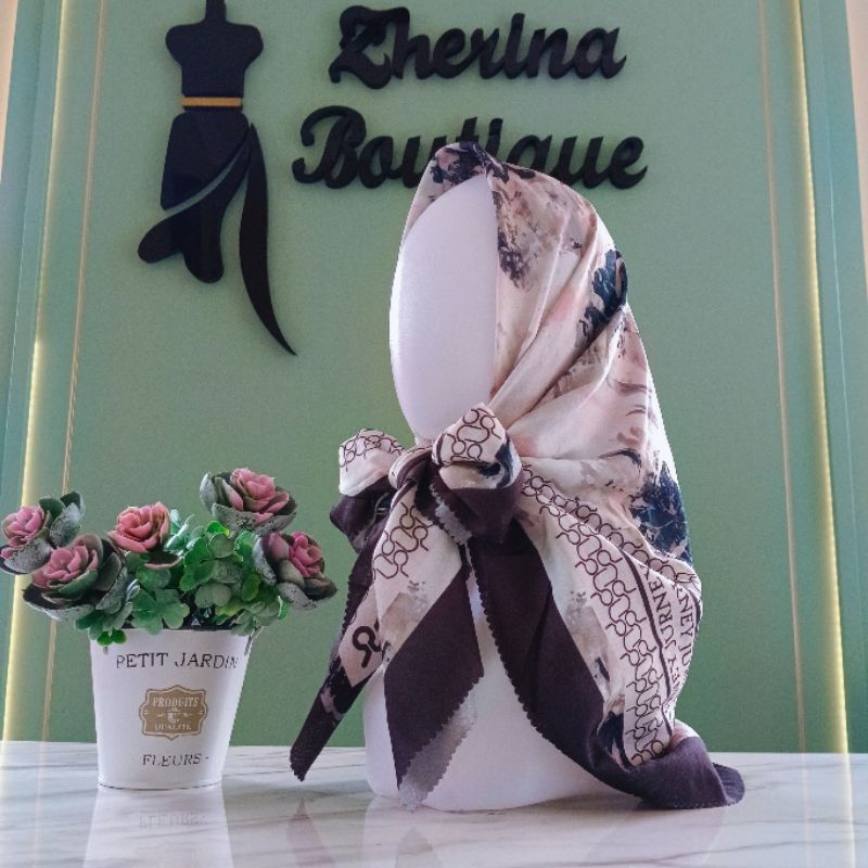 Hijab Voal Wanita Bahan Premium