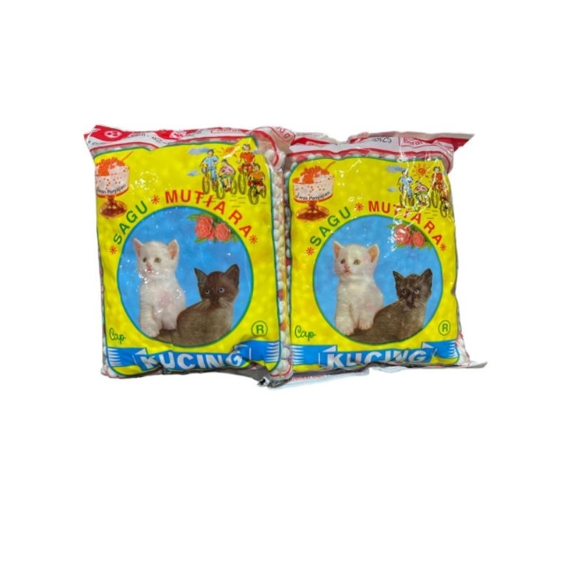 

Sagu Mutiara Cap Kucing 100gr