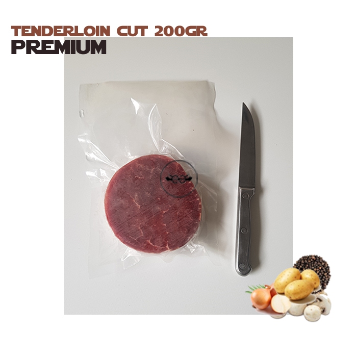 

TENDERLOIN PREMIUM CUT 200 GR STEAK FROZEN