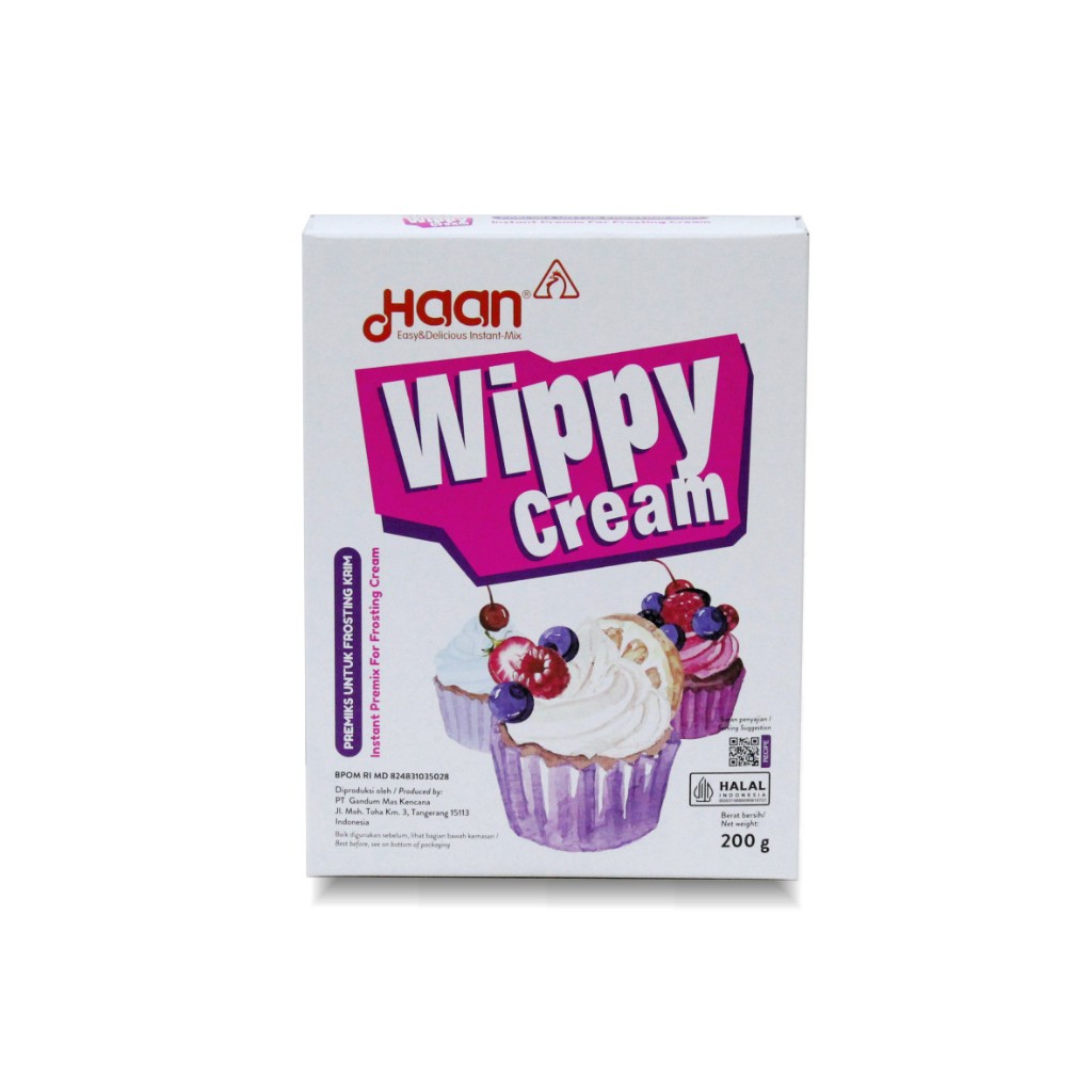 

Haan Wippy Cream 200 gram