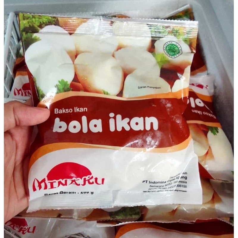 

minaku bola ikan 200gram