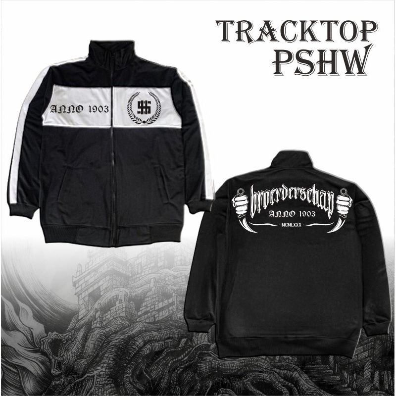 Tracktop PSHW BroerderSchap Anno 1903 Desain Sablon Premium Bisa Custom Nama