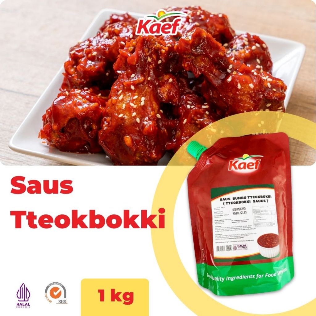

Saus Topokki | Tteokbokki 1 Kg | Saus Topoki | Toppoki | Topokki 1000 gram