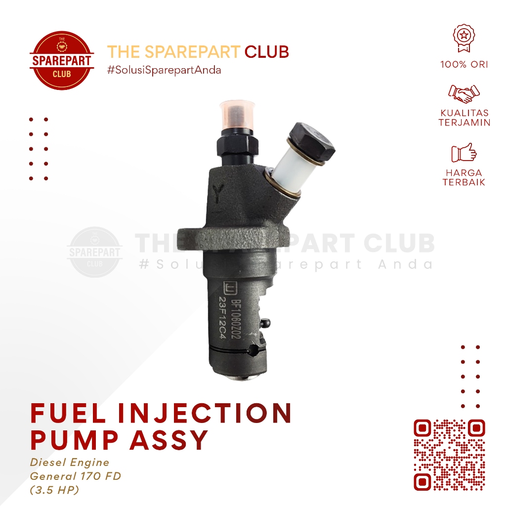 Pompa Solar Bospom Diesel Engine JD 170F 170 F General 170 FD - Fuel Injection FI Pump
