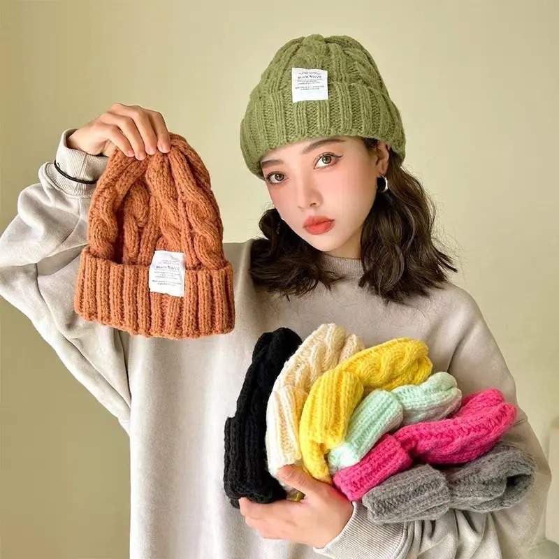 Beanie Hat Winter, Summer Hat, Kupluk Polos, Topi Kupluk Musim Dingin, Kupluk Musim Panas, Kupluk Pr