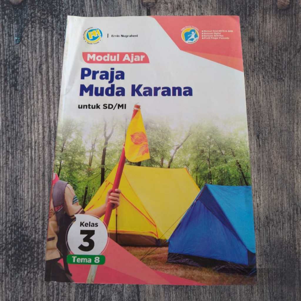 LKS TEMATIK KELAS 3 TEMA 8 PRAJA MUDA KARANA SEMESTER 2 KURIKULUM 2013 EDISI REVISI TEBARU SD/MI