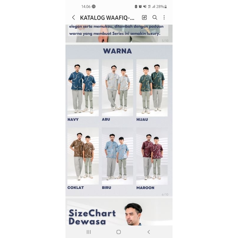 WAFIQ MAROON PESANAN RESELLER