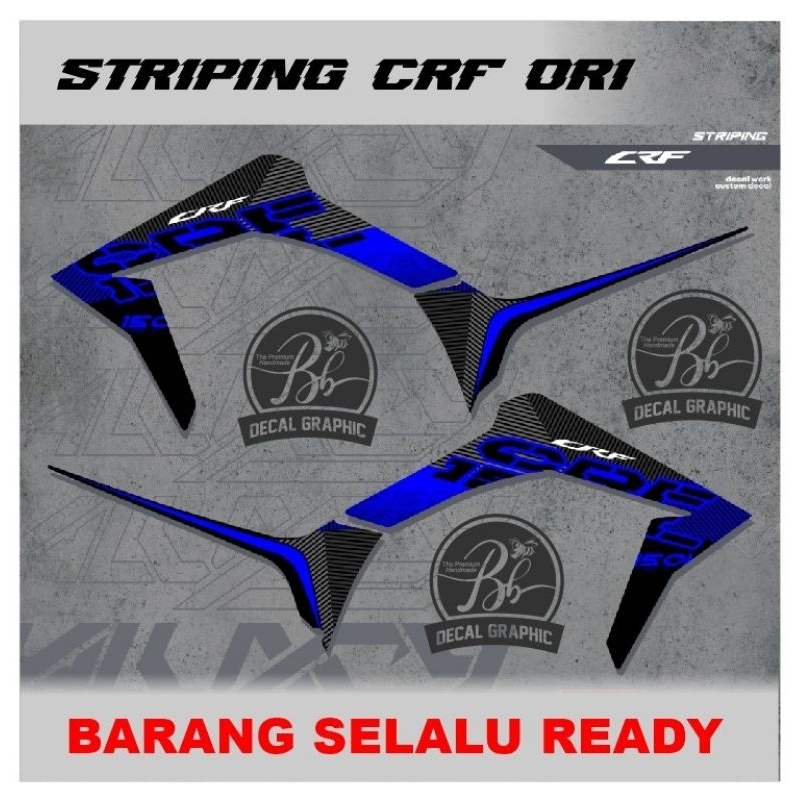 COD STRIPING CRF 150L STRIPING CRF SEMI FULL BODY  STRIPING CRF KEREN STRIPING CRF ORI