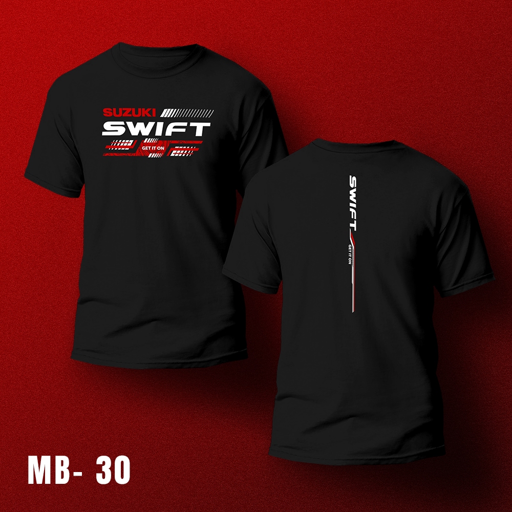 KAOS MOBIL SUZUKI SWIFT / Kaos Suzuki Swift / Kaos Distro / Baju Mobil / Kaos Mobil / Baju Suzuki Sw