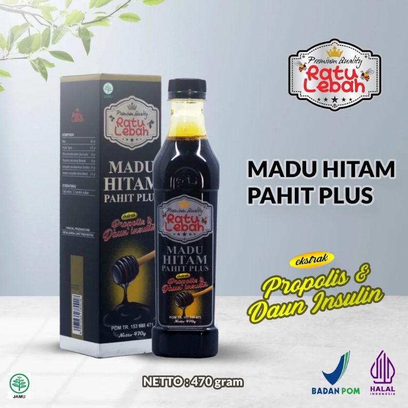 

Madu Pahit Insuline Ratu Lebah 470gr