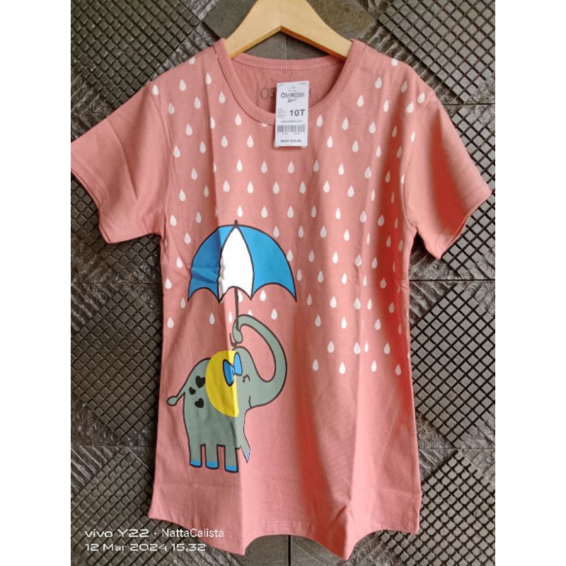 Kaos Anak Cewek by Oshkosh