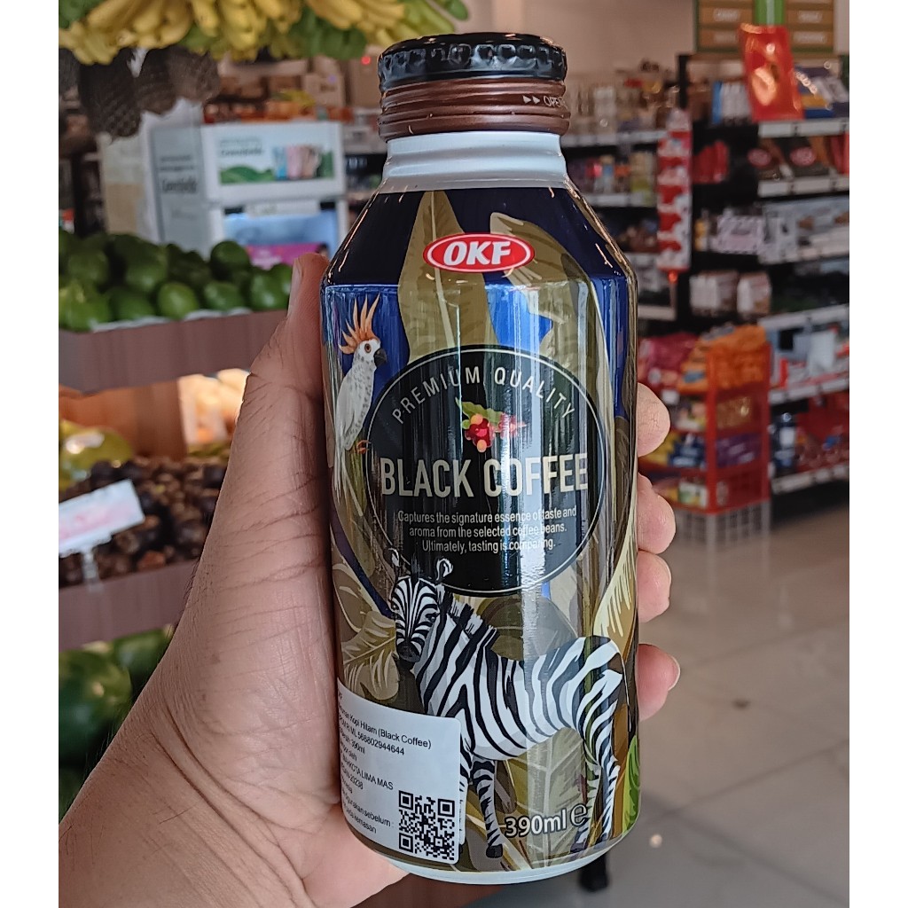 

OKF PREMIUM COFFEE BLACK COFFEE 390ML ORI KOREA