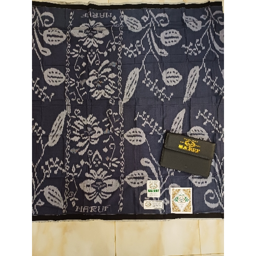 SARUNG MA'RUF PUTIH KEMBANG