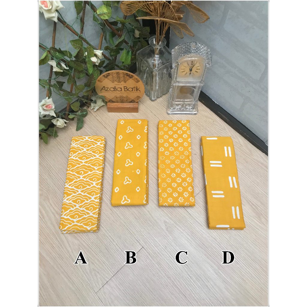 Batik Cap Garutan Kuning
