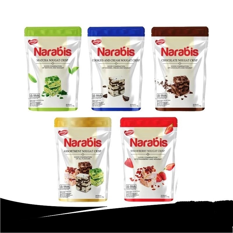 

Naraya Narabis 90g Cookies Nougat Crisp