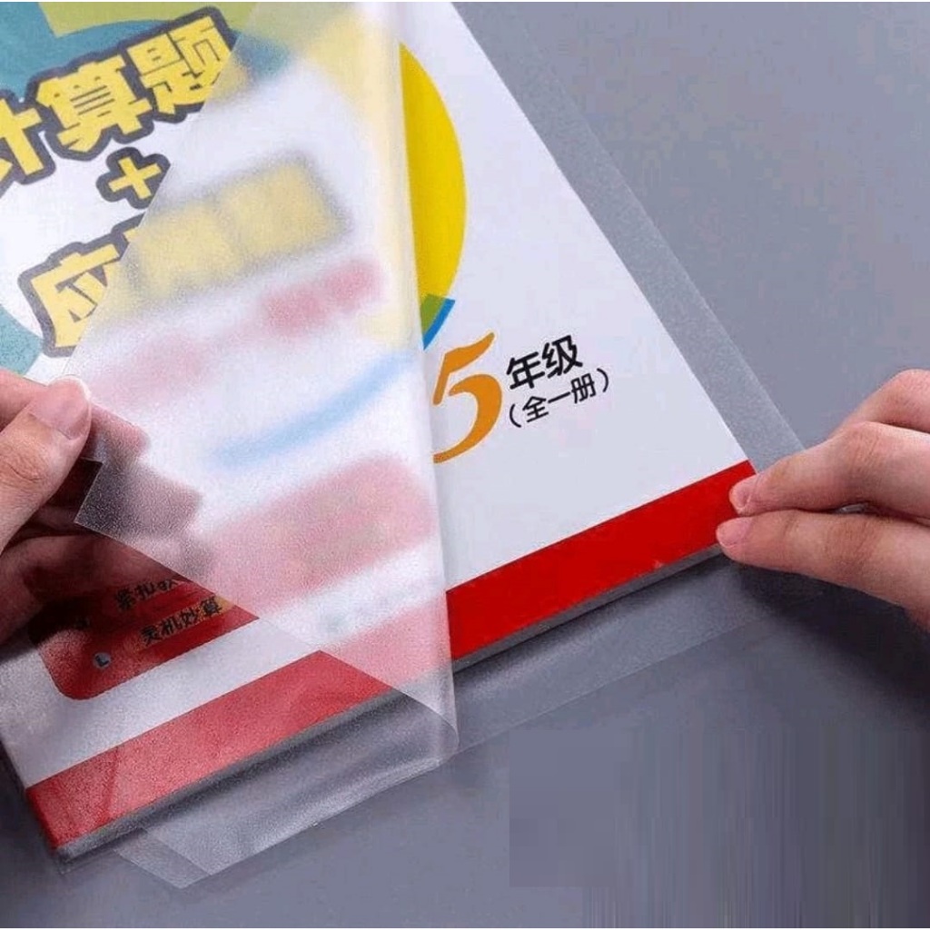 

Stiker Sampul Buku Plastik 10pc Pelindung Buku Perekat Buku Tahan Air