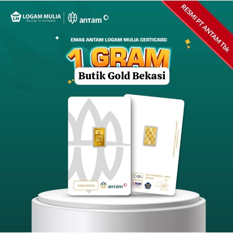 Emas Antam 1 Gram