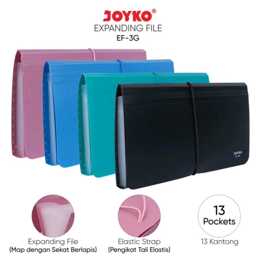 

Joyko Map Expanding File Ef-3G Giro / Map Plastik Joyko / Joyko, Exp File Ef-3G Giro