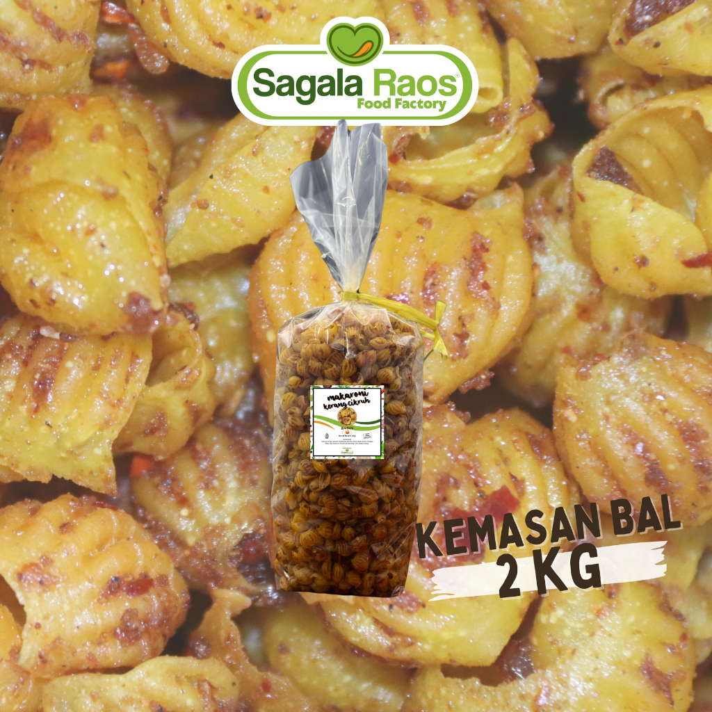 

Sagala Raos - Makaroni Kerang Cikruh (MKC) XTRA PEDAS 1Ball/2Kg
