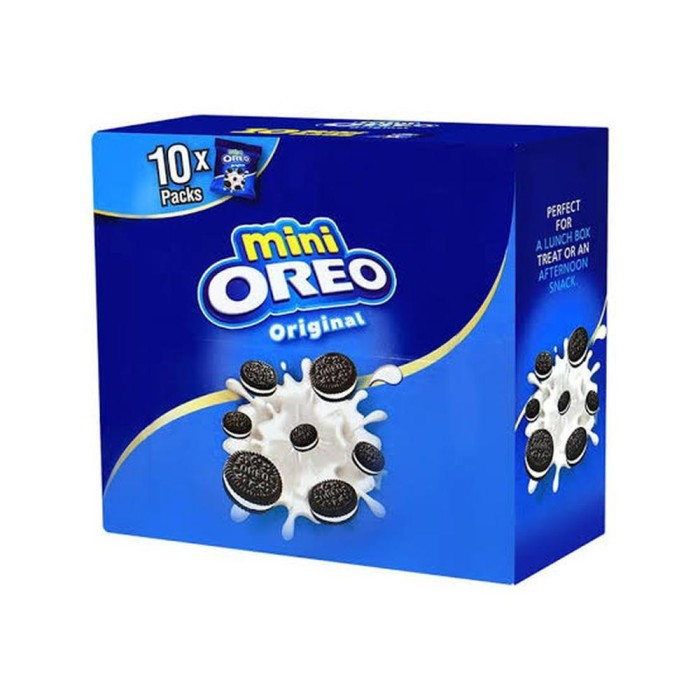 

Oreo sandwich mini original pck 20.4g / box isi 10