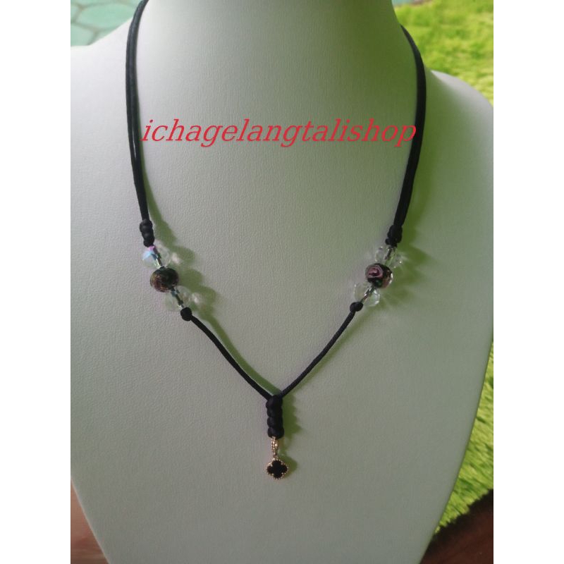 kalung tali liontin vancleef 0,3 grm Semar Nusantara